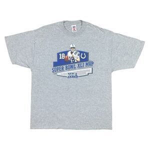 NFL | NFL Players Super Bowl XLI MVP Peyton Manning Crew Neck Tee - Size XL